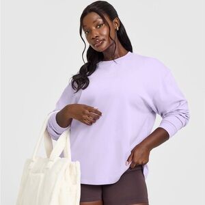 OA - Oversized Washed LS Top